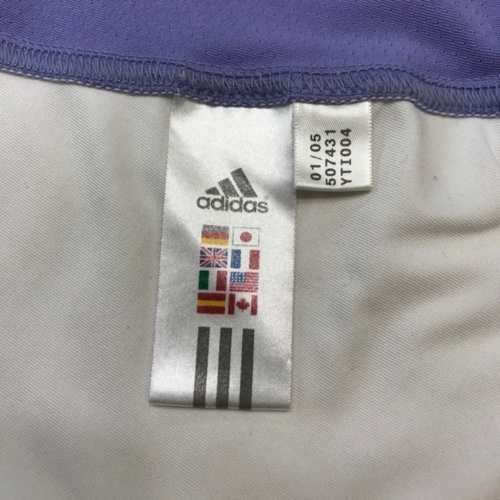 Adidas Women’s Sleeveless white lavender Athletic Top Size Medium - Picture 8 of 8